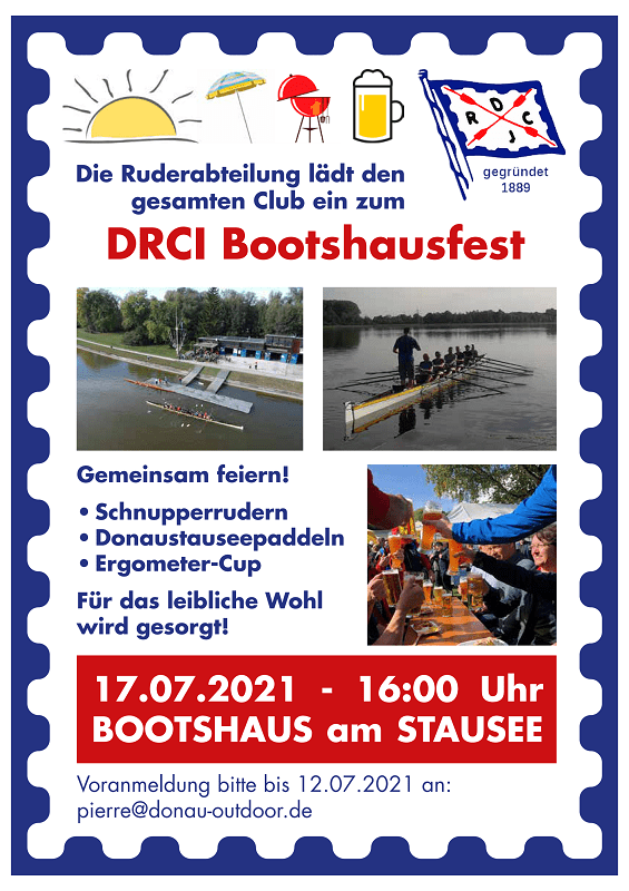 DRCI Bootshausfest am 17.07.2021