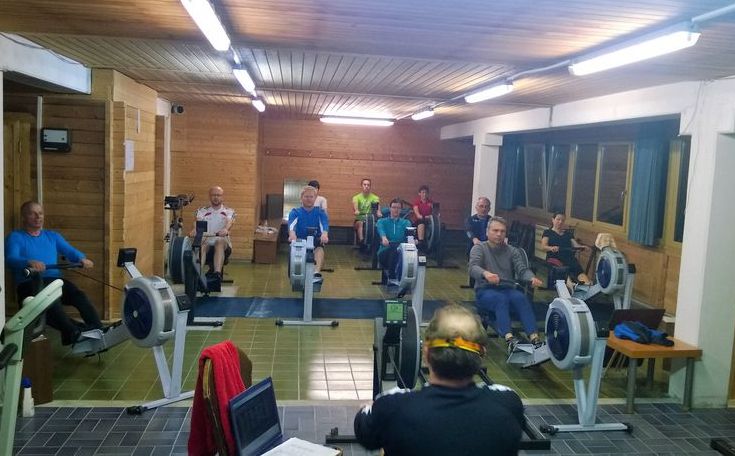 Das Wintertraining der Ruderabteilung hat begonnen