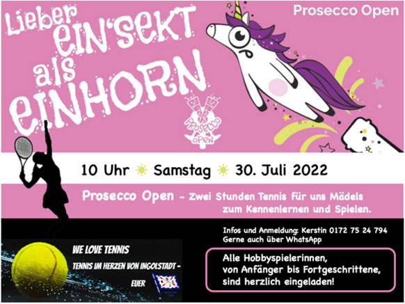 Prosecco Tennis